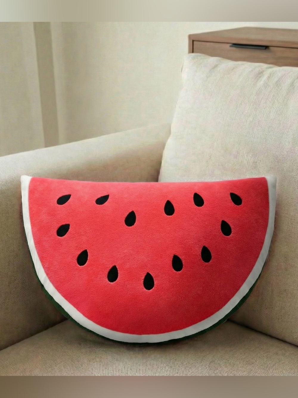Watermelon Large Decorative Throw Pillow